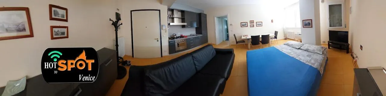 Apartmán Hotspot Venice Ca'Marcello 2000 Palace Mestre 0*,